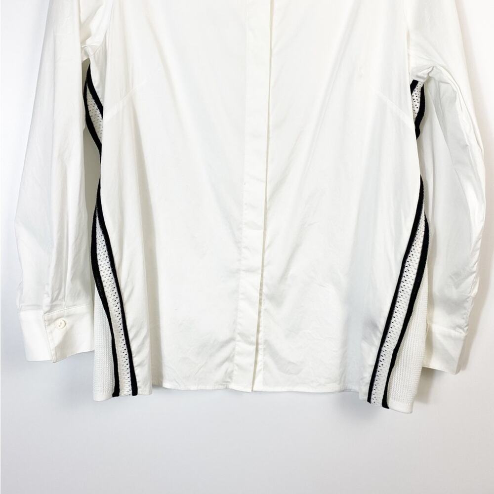 MISOOK WOMENS BUTTON FRONT LONG SLEEVE BLOUSE SIZE XS - Picture 4 of 11